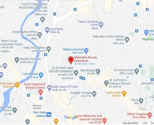 Mahindra Location Map