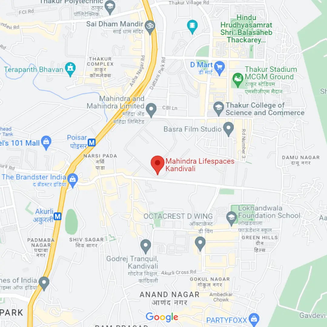 Mahindra VISTA Location Map